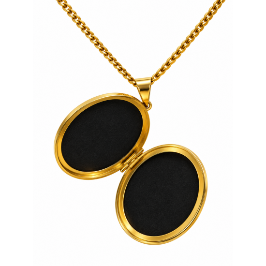 Pre owned 9ct Oval Locket ZC31